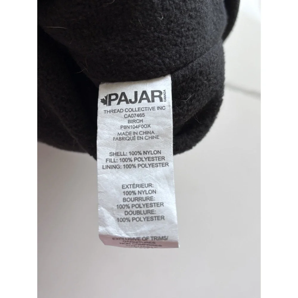 PAJAR PUP Birch Insulated Hooded Dog Puffer Navy Quilted Coat Jacket Nylon MED